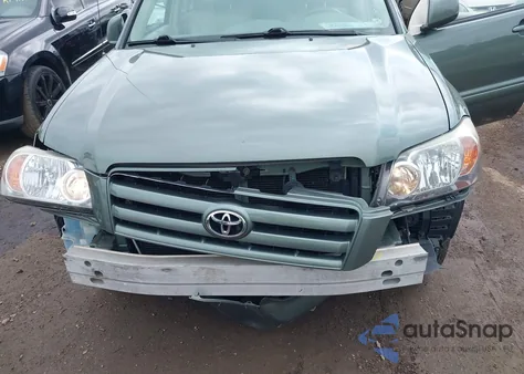 2005 Toyota Highlander V6 z USA, uszkodzony, nr VIN JTEEP21A550125597